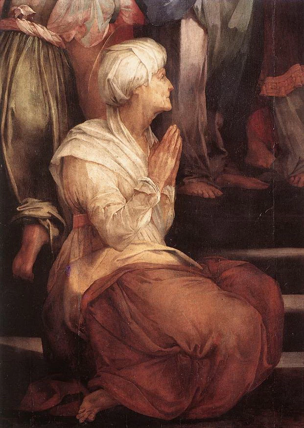 Matrimonio della Vergine - San Lorenzo, Firenze, dettaglio